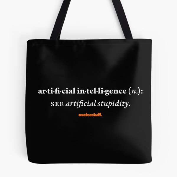 Item preview, 16650-01-BDK – Uselesstuff® Dictionary – Artificial Intelligence – See (White) designed and sold by Uselesstuff.