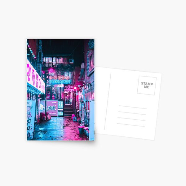 Item preview, Neon Streets Seoul designed and sold by Steve Roe.