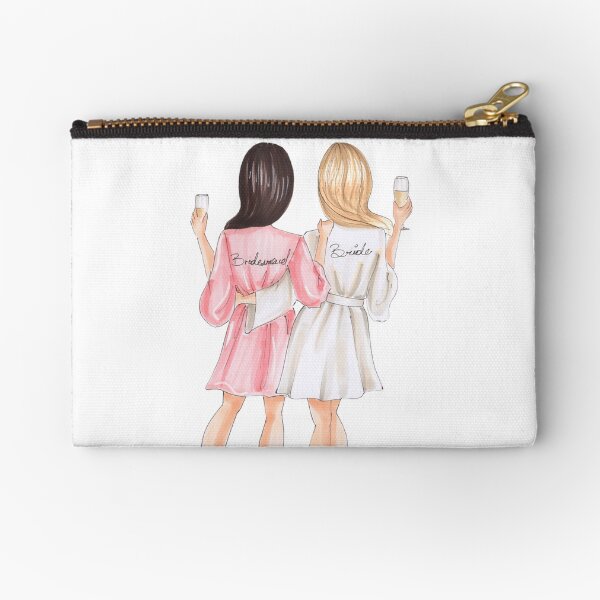 Item preview, Brown hair bridesmaid designed and sold by reyniramirezfi.