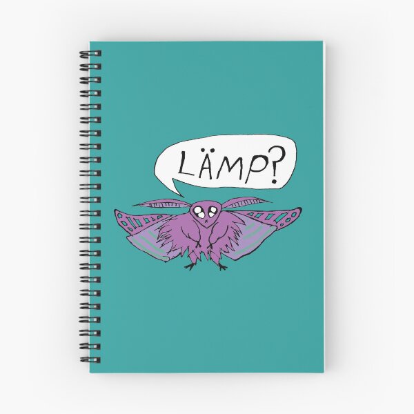 Item preview, Moth wants lamp designed and sold by RachelTintedRed.