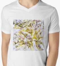Neurology acrylic painting on panel Men's V-Neck T-Shirt