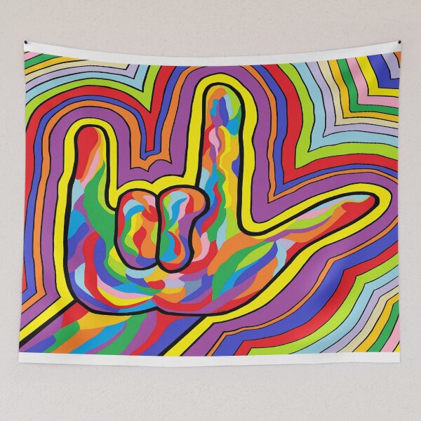 Item preview, Radiating I LOVE YOU! designed and sold by EloiseArt.