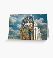 The Guardians of Traffic - Cleveland, Ohio Greeting Card