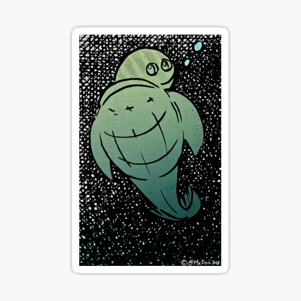 Mermaid Turtle Sticker