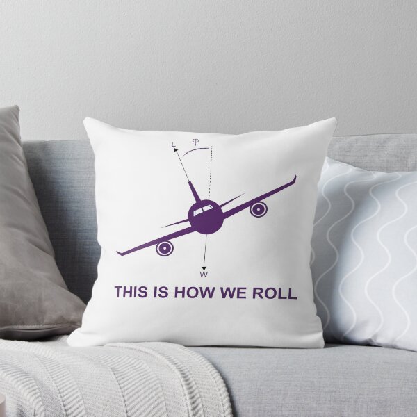 Item preview, This is How We Roll Aviation  PURPLE designed and sold by ThreeCrowns.