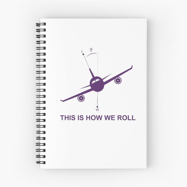 Item preview, This is How We Roll Aviation  PURPLE designed and sold by ThreeCrowns.