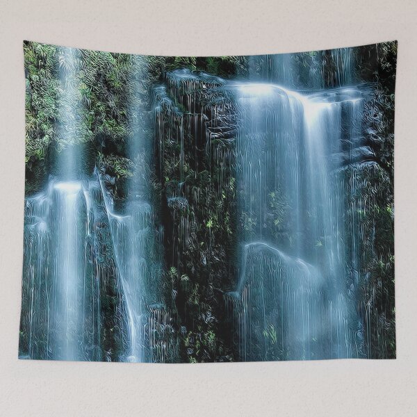 Item preview, close up waterfalls designed and sold by ketut suwitra.
