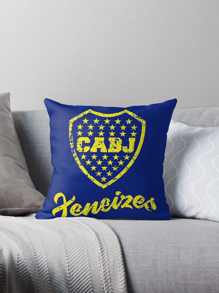 Cojin for Sale con la obra boca Juniors de mqdesigns13 Redbubble