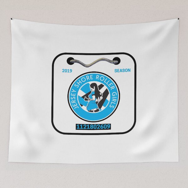 Item preview, Jersey Shore Roller Girls Beach Badge designed and sold by Jersey Shore Roller Girls.