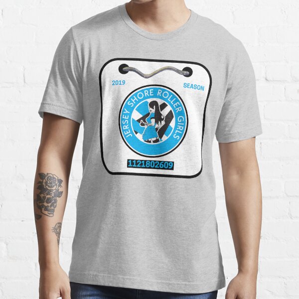 Jersey Shore Roller Girls Beach Badge Essential T-Shirt