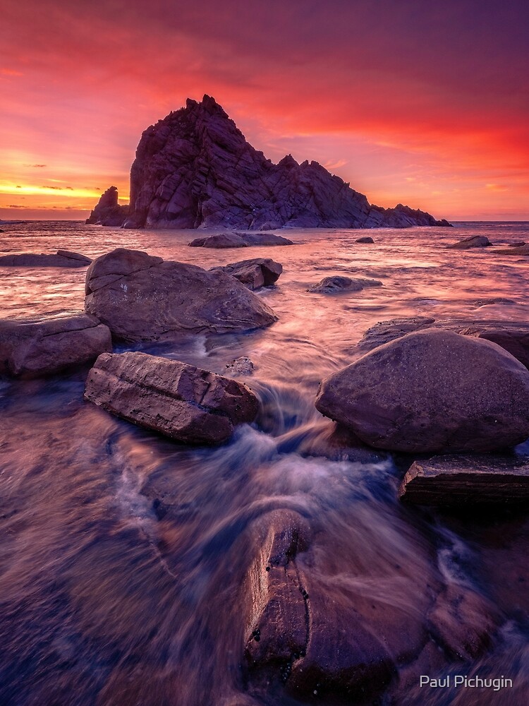 Sugarloaf Rock Sunset by paulmp