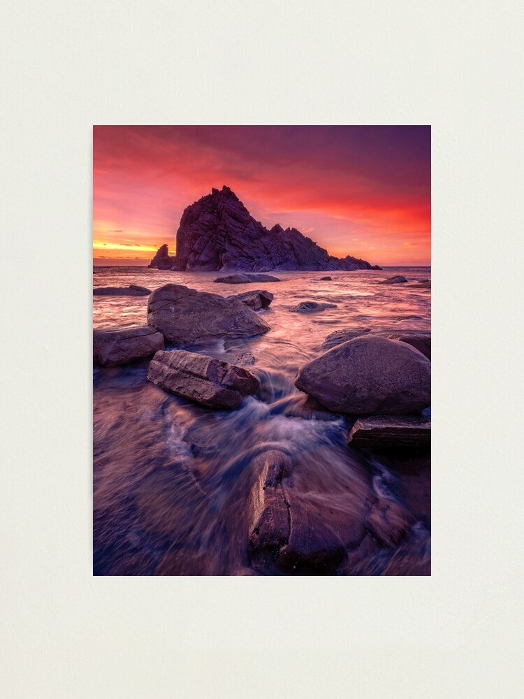 Alternate view of Sugarloaf Rock Sunset Photographic Print