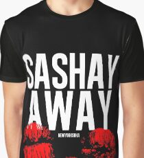 Sashay Away schwarz Grafik T-Shirt
