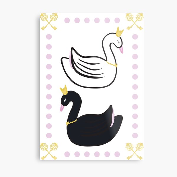 Swan Princess Metal Print
