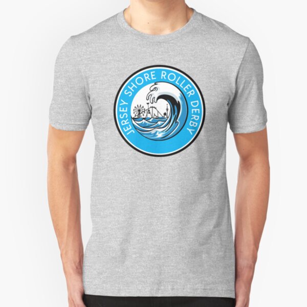 Jersey Shore Roller Derby Slim Fit T-Shirt