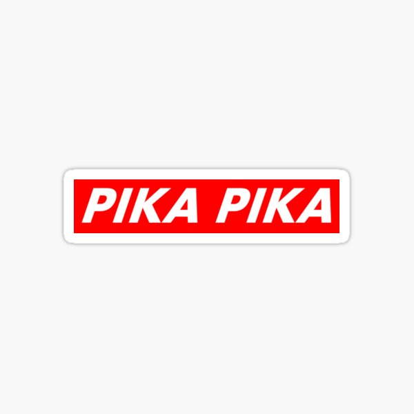 Pika Pika Sticker