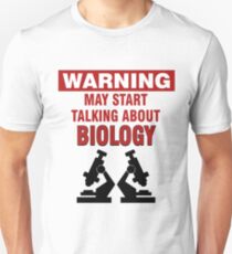 Biologie Bio Biologe Lehrer Wissenschaft Geschenk Slim Fit T-Shirt