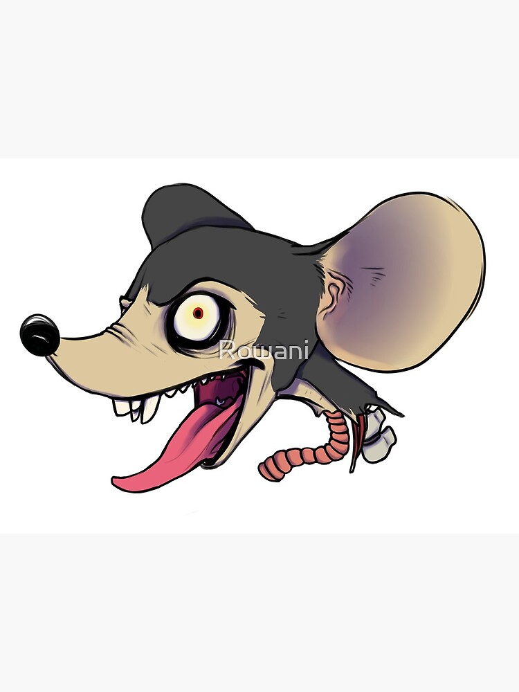 Lámina rígida «El ratón muerto» de Rowani | Redbubble Lámina rígida «El ratón muerto» de Rowani | Redbubble
