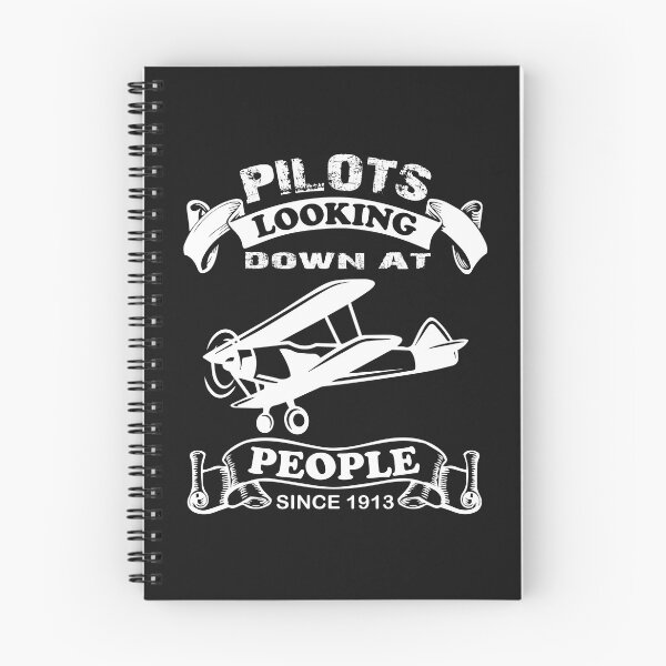 Artikelvorschau, Pilot looking down at people entworfen und verkauft von dtino.