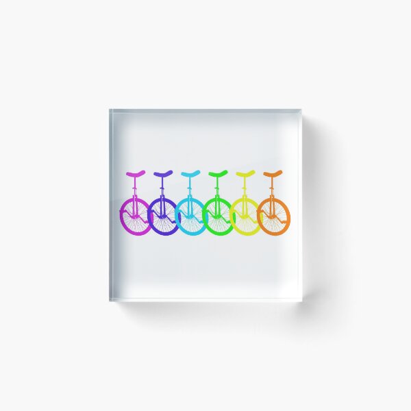 Item preview, Rainbow Unicycles designed and sold by jenido.