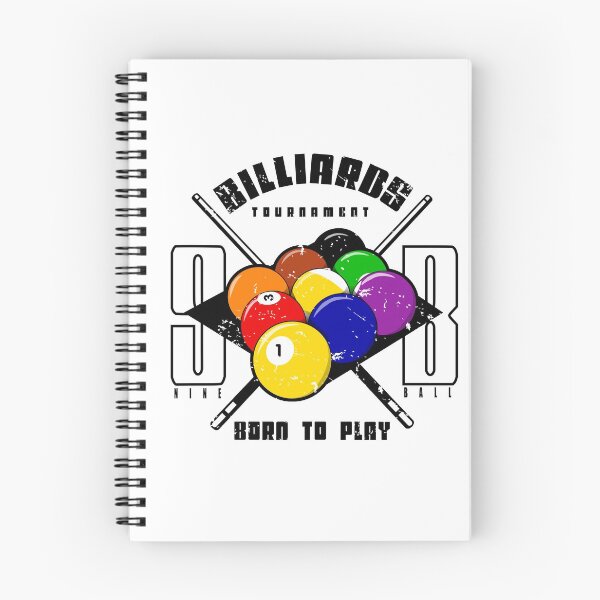 Item preview, 9B Born To Play for Billiard Tournament designed and sold by bennikaufmann.