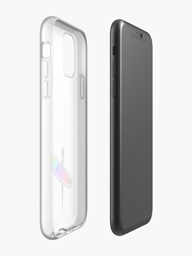 Coque iPhone « Mec Surfer », par lowkeyjy