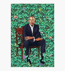 Obama Portrait Photographic Print