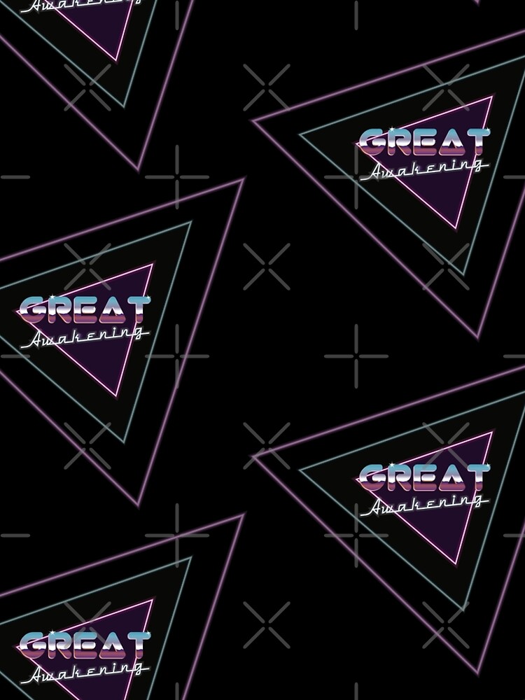 Great Awakening Retro Wave by CentipedeNation