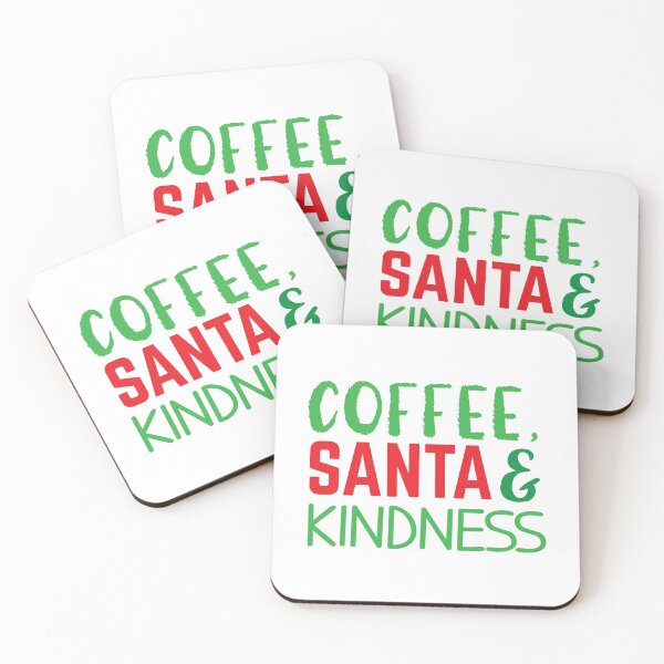 Item preview, Coffee, SANTA and kindness designed and sold by jazzydevil.