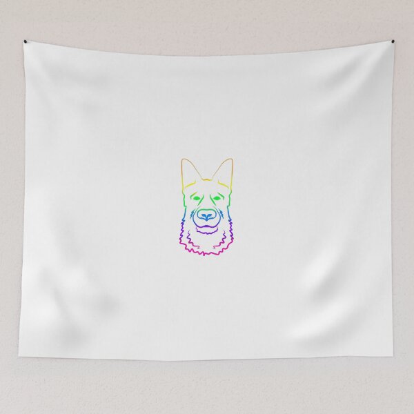 Item preview, Perro arcoiris designed and sold by Lowkey Vibes.