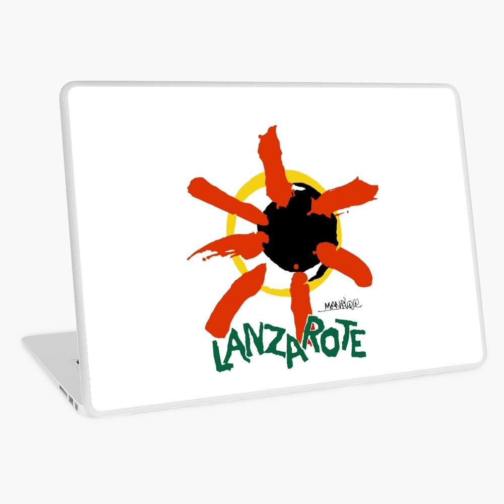 Lanzarote - Large Logo Laptop Skin