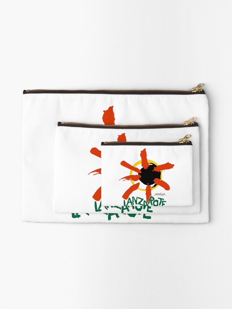 Alternate view of Lanzarote - Large Logo Zipper Pouch