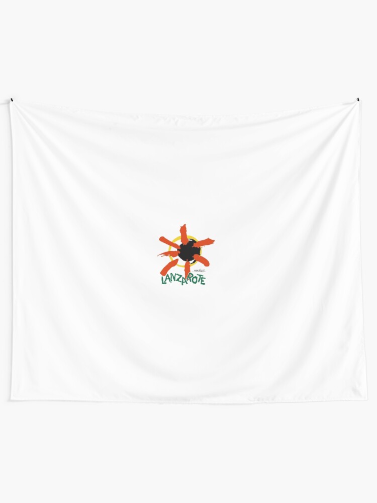 Alternate view of Lanzarote - Large Logo Tapestry