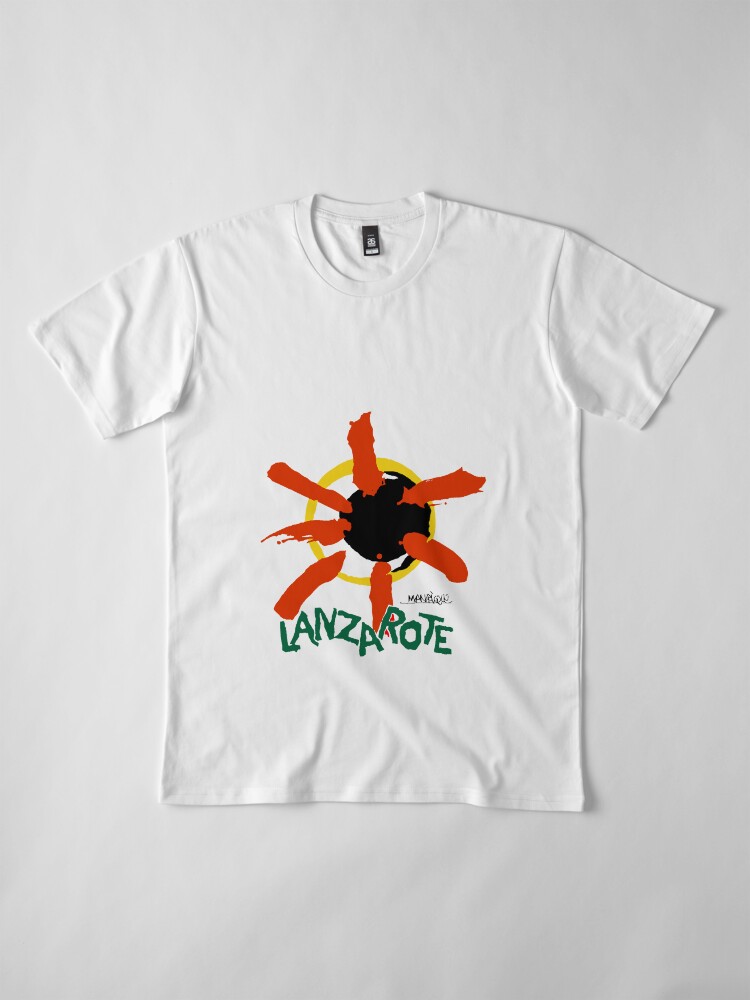 Alternate view of Lanzarote - Large Logo Premium T-Shirt