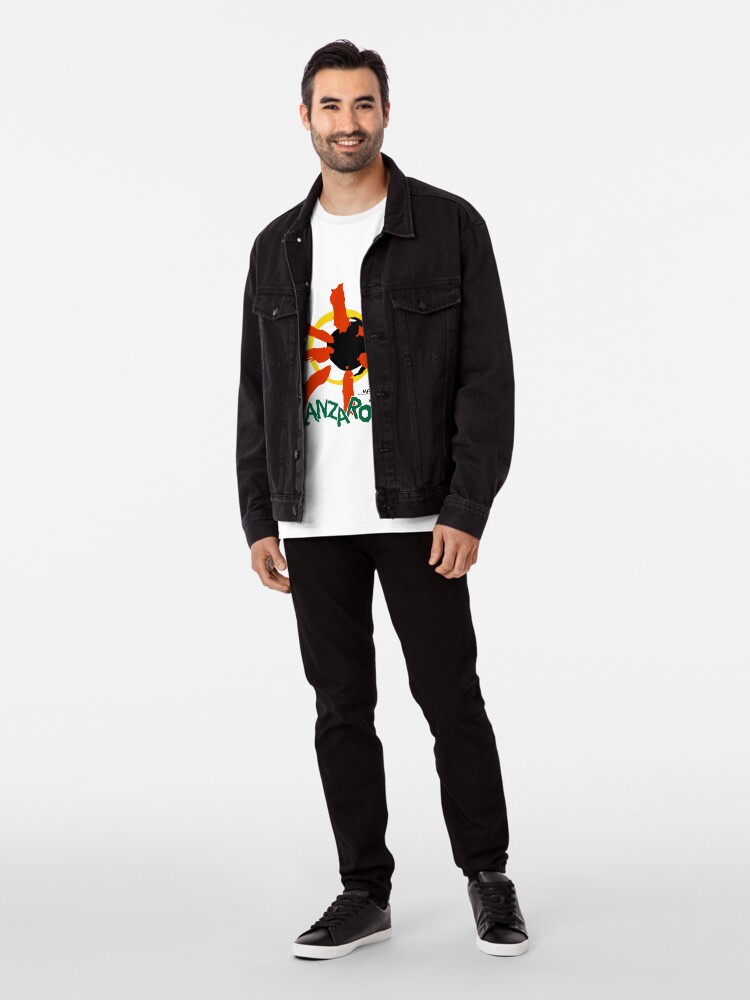 Alternate view of Lanzarote - Large Logo Premium T-Shirt