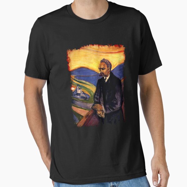 Artikel-Vorschau von Nietzsche existentialist Philosophenmalerei von Munch-Philosophiekunstliebhaber-Geschenkt-shirt, designt und verkauft von Johannesart.