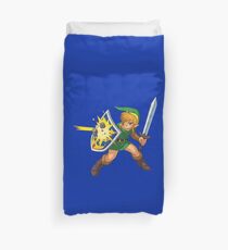 The legend of Zelda Link Shield Duvet Cover
