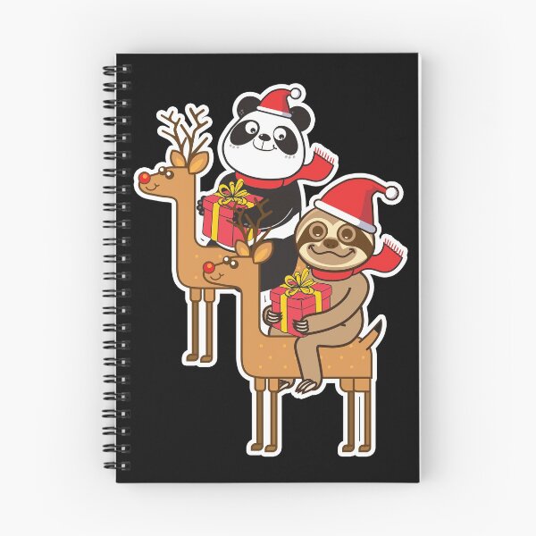 Item preview, Sloth Panda Xmas designed and sold by plushism.