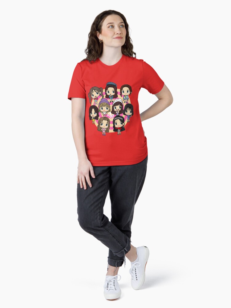 TWICE All 9 Members in chibi version - Tzuyu, Mina, Momo, Jihyo