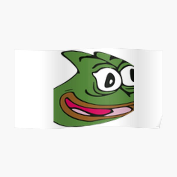 Poster Pepega Redbubble