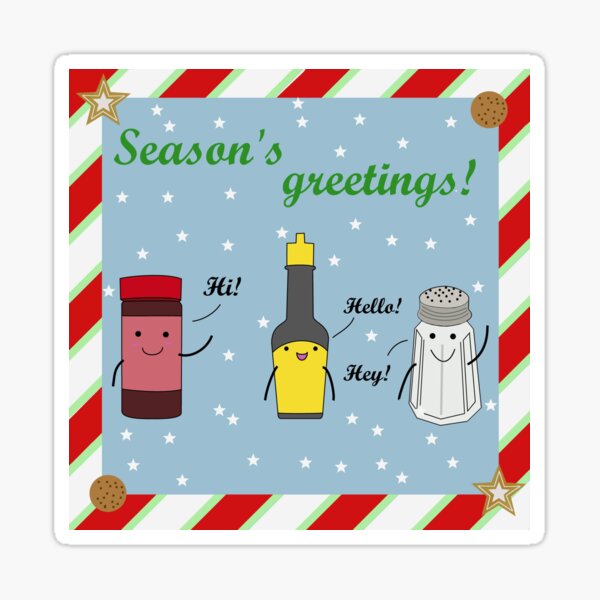 Item preview, Season's greetings designed and sold by RebeccaMcGoran.