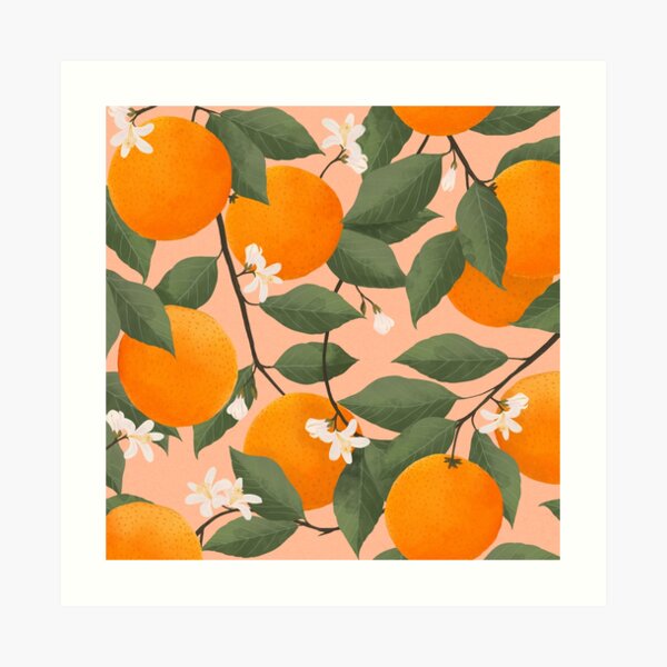 fresh citrus Art Print