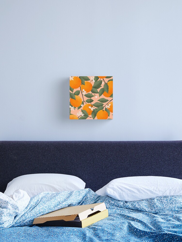 Thumbnail 2 of 3, Canvas Print, fresh citrus designed and sold by lauragraves.