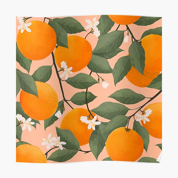 fresh citrus Poster