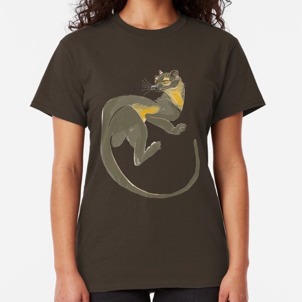 Fossa digital Art Civet World Camiseta clásica