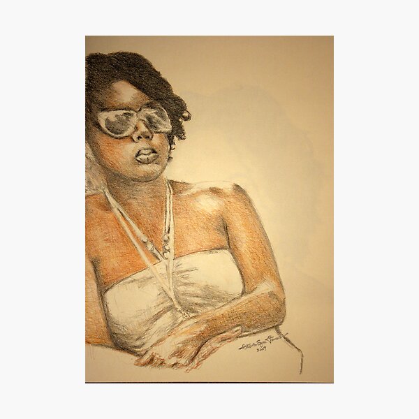 Item preview,  2009. La mujer notable representada (... la exención de "cool" ...) me acompañó a través de los remolinos de música y más música. designed and sold by Charles Ezra Ferrell.