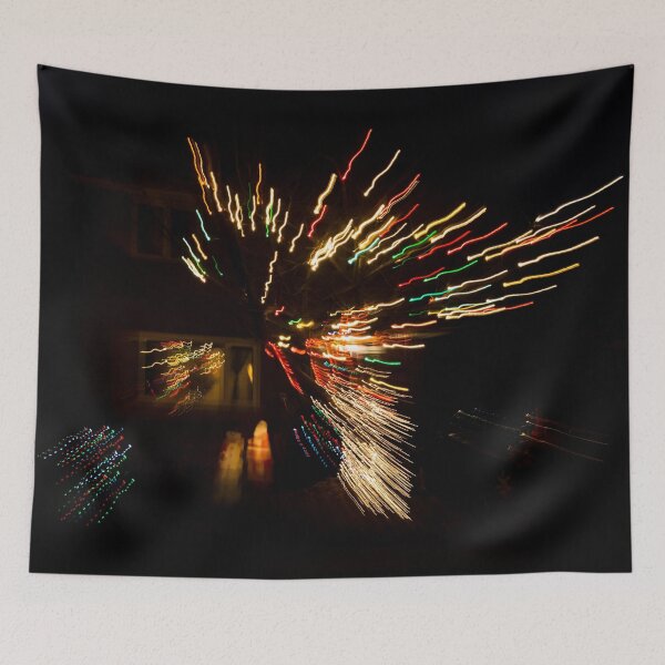 Item preview, Abstracted Christmas - Luminous Fairy Lights Rhythms designed and sold by Georgia Mizuleva.