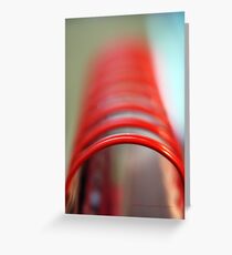 Tubular Spine © Vicki Ferrari Photography Greeting Card
