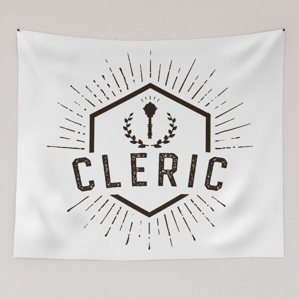 Item preview, Cleric Player Class - Clerics Tabletop RPG Addict designed and sold by pixeptional.