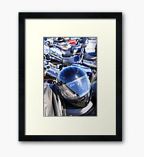 Smart Rider Framed Print